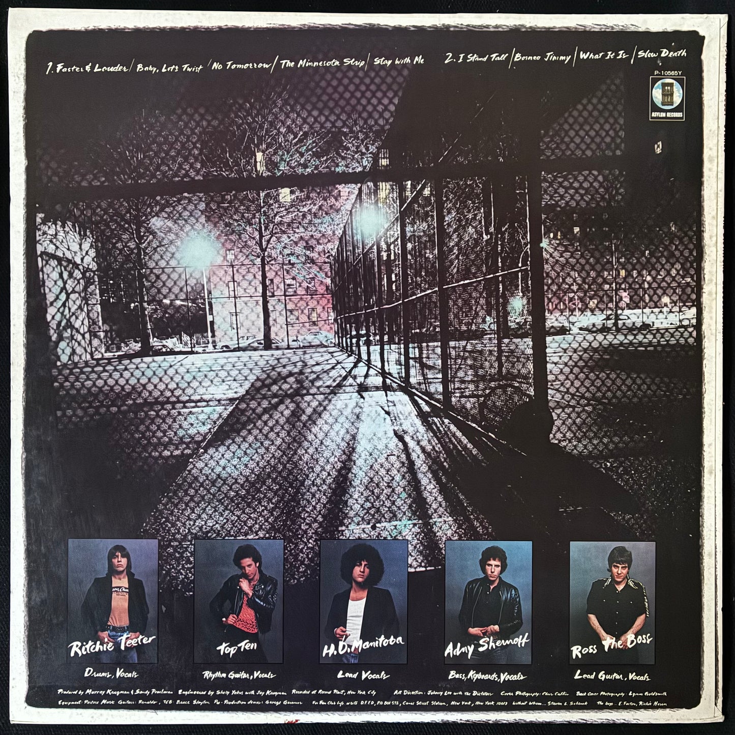 DICTATORS - BLOODBROTHERS (USED VINYL 1978 JAPAN M-/EX+)
