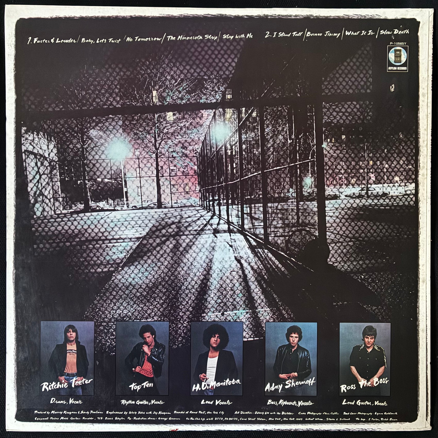 DICTATORS - BLOODBROTHERS (USED VINYL 1978 JAPAN M-/EX+)