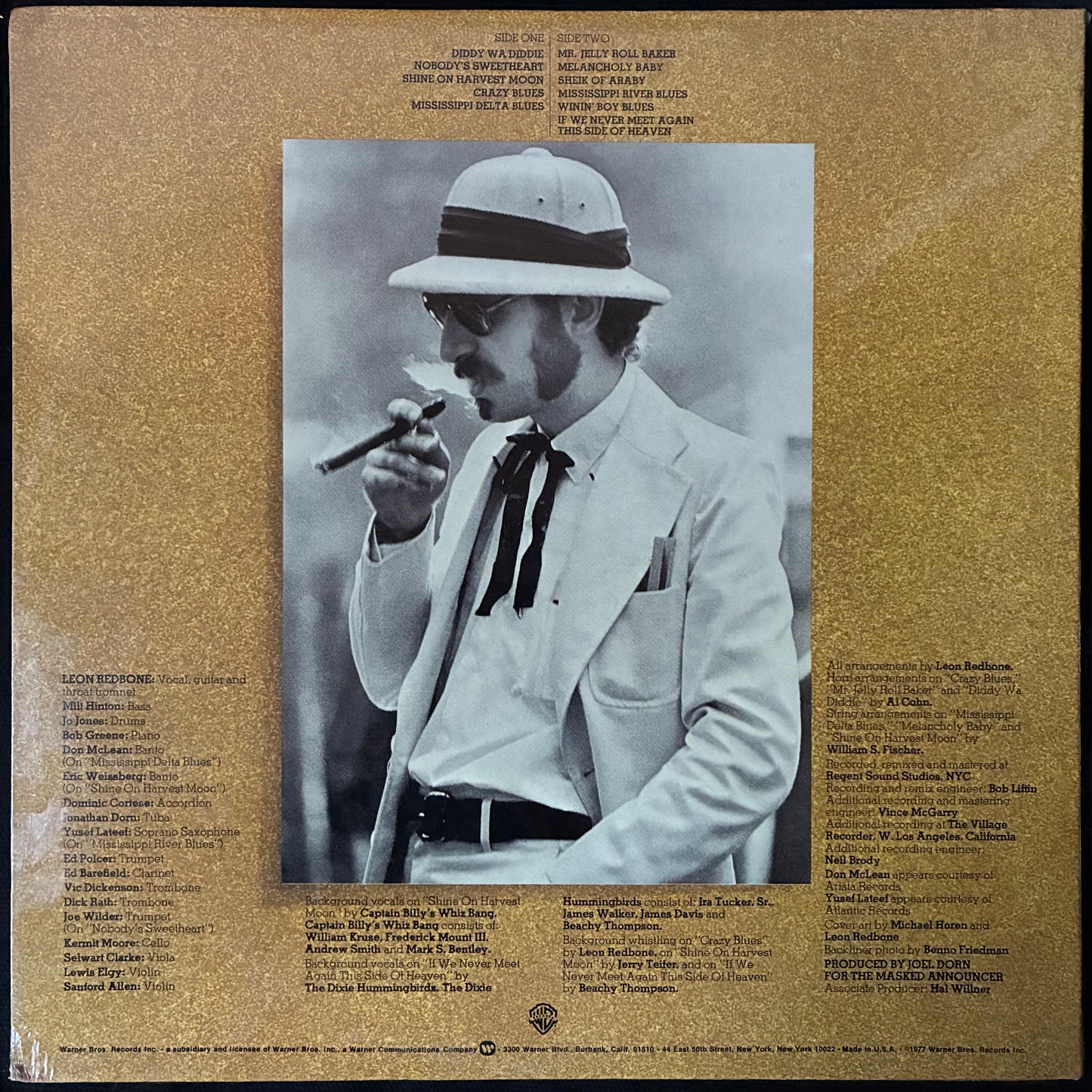 LEON REDBONE - DOUBLE TIME (USED VINYL 1977 US S.S)