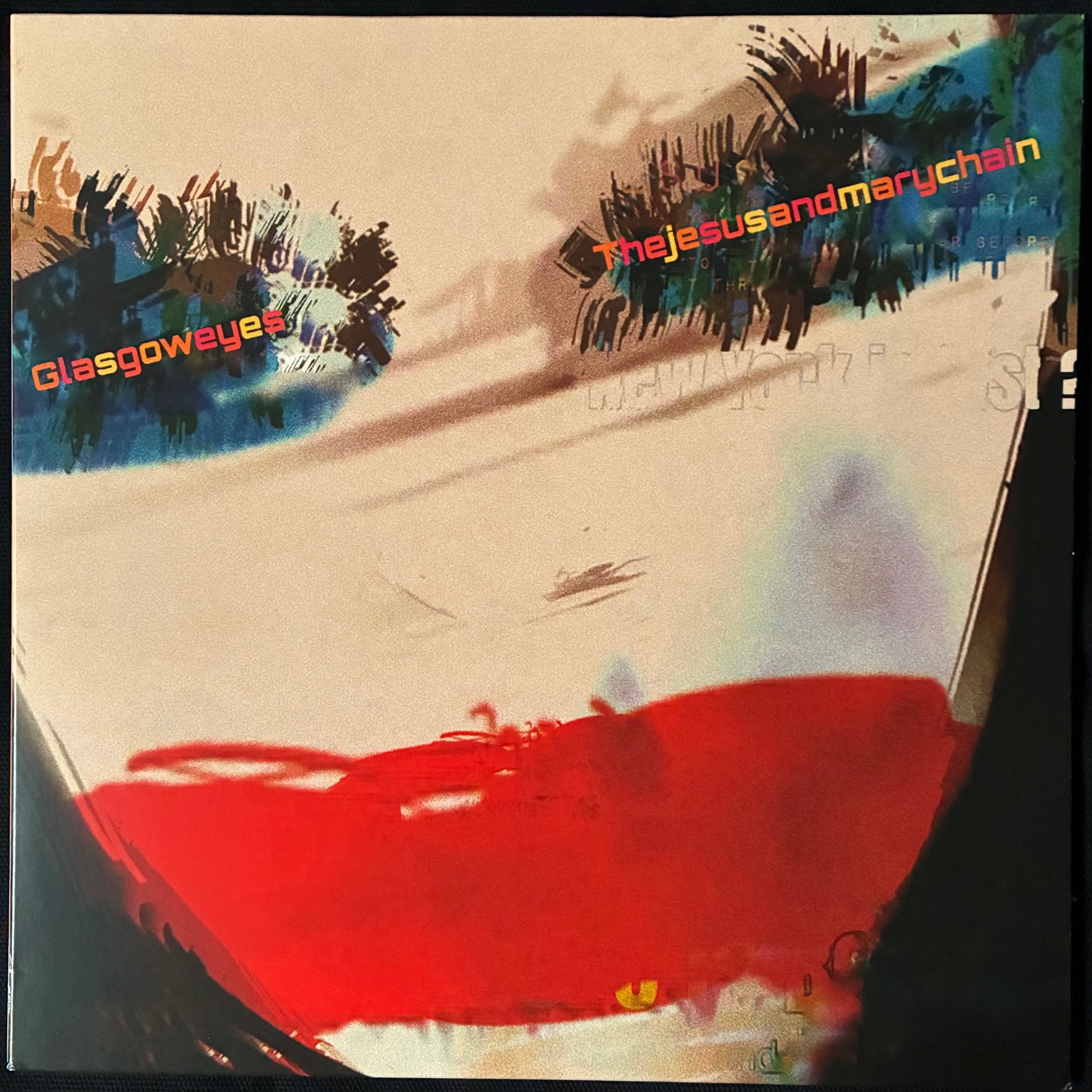 JESUS AND MARY CHAIN - GLASGOW EYES (RED COLOURED) (USED VINYL 2024 US M-/M-)