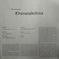 MOSSOURGSKY - KHOVANSHCHINA (3LP) (USED VINYL 1974 AUS M-/EX+)