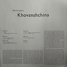 Load image into Gallery viewer, MOSSOURGSKY - KHOVANSHCHINA (3LP) (USED VINYL 1974 AUS M-/EX+)
