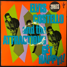 Load image into Gallery viewer, ELVIS COSTELLO AND THE ATTRACTIONS - GET HAPPY!! (USED VINYL 1980 UK M-/EX-)
