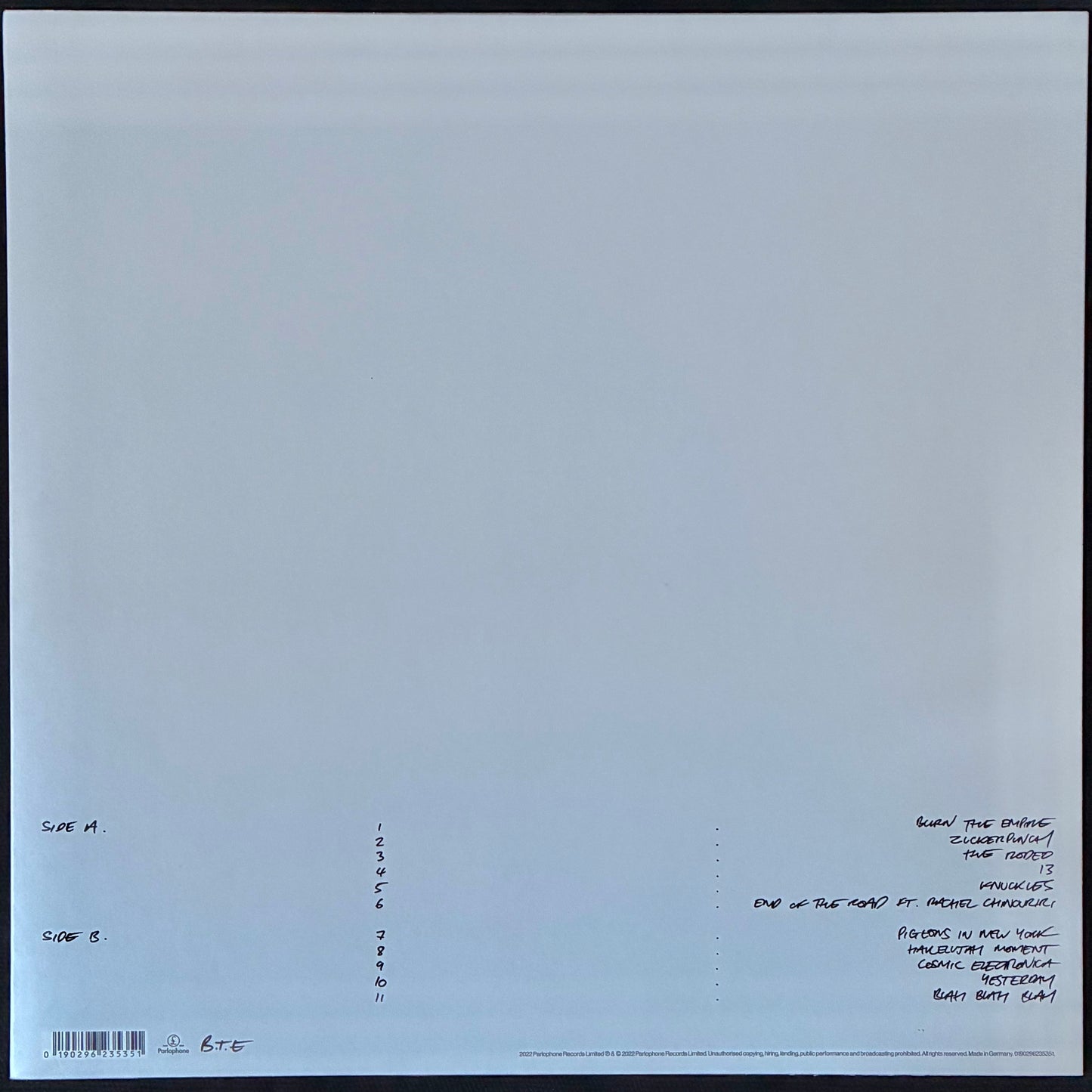 SNUTS - BURN THE EMPIRE (SIGNED) (USED VINYL 2022 UK/EU M-/M-)