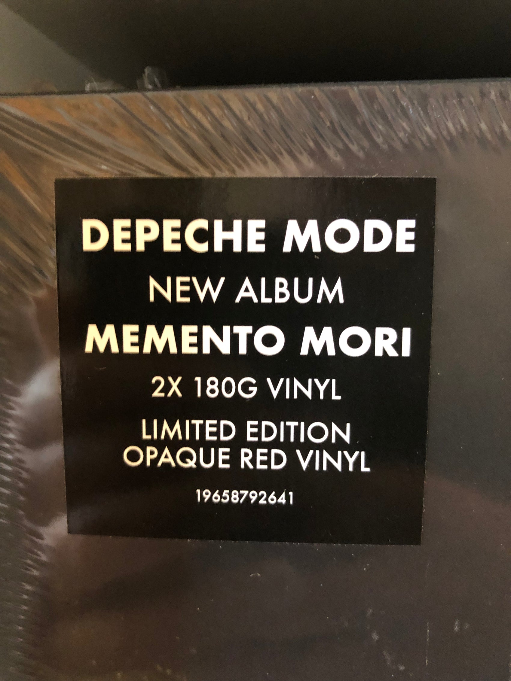 DEPECHE MODE - MEMENTO MORI (2LP) (OPAQUE RED) VINYL