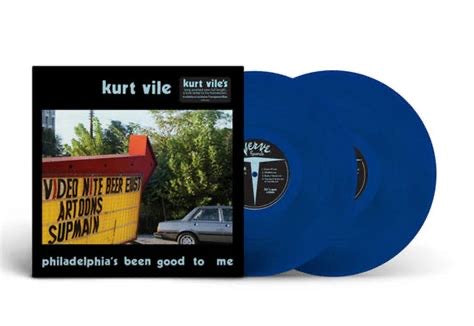KURT VILE - PHILADELPHIA'S BEEN GOOD TO ME (BLUE COLOURED) (2LP) VINYL