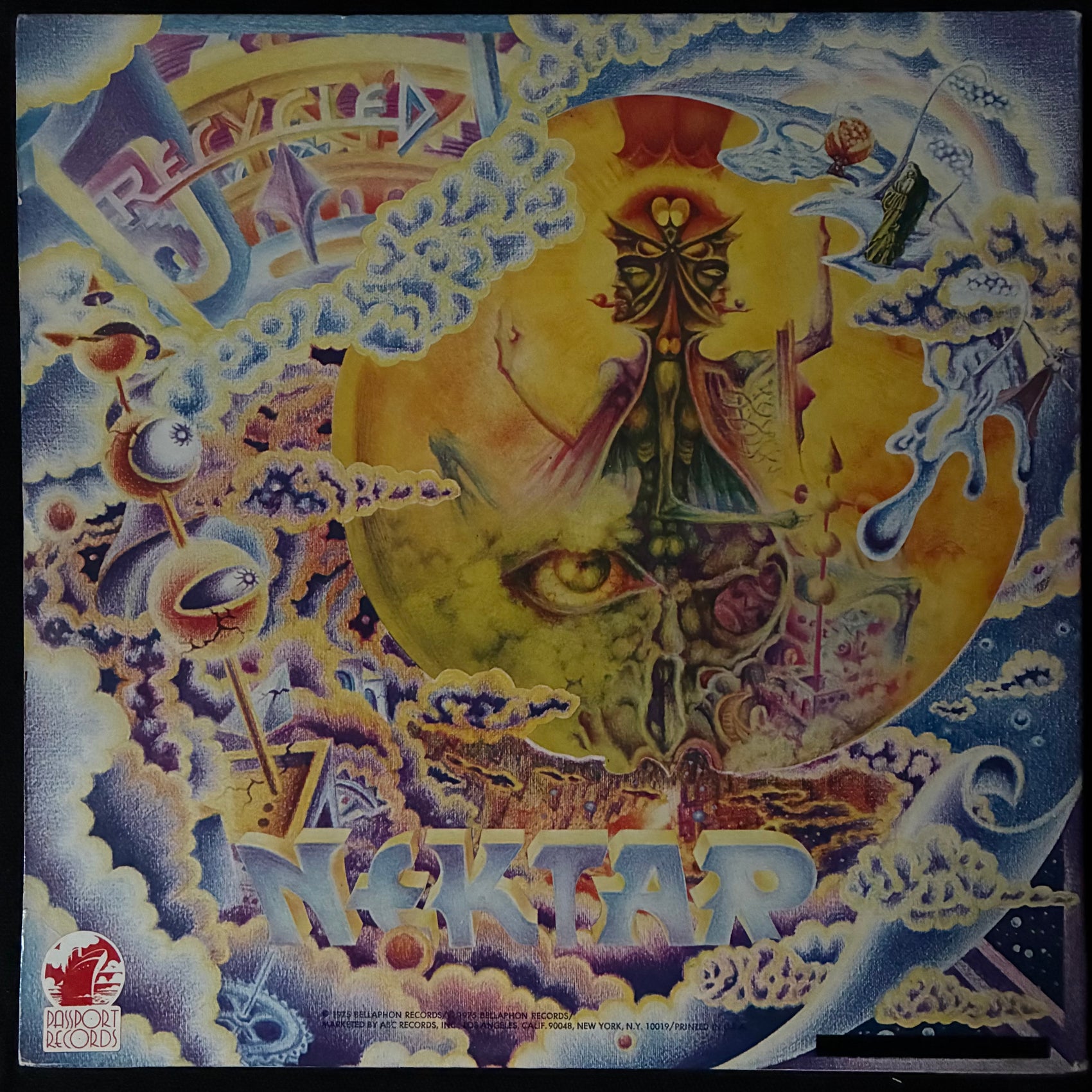 NEKTAR - RECYCLED (USED VINYL 1975 US M-/EX)