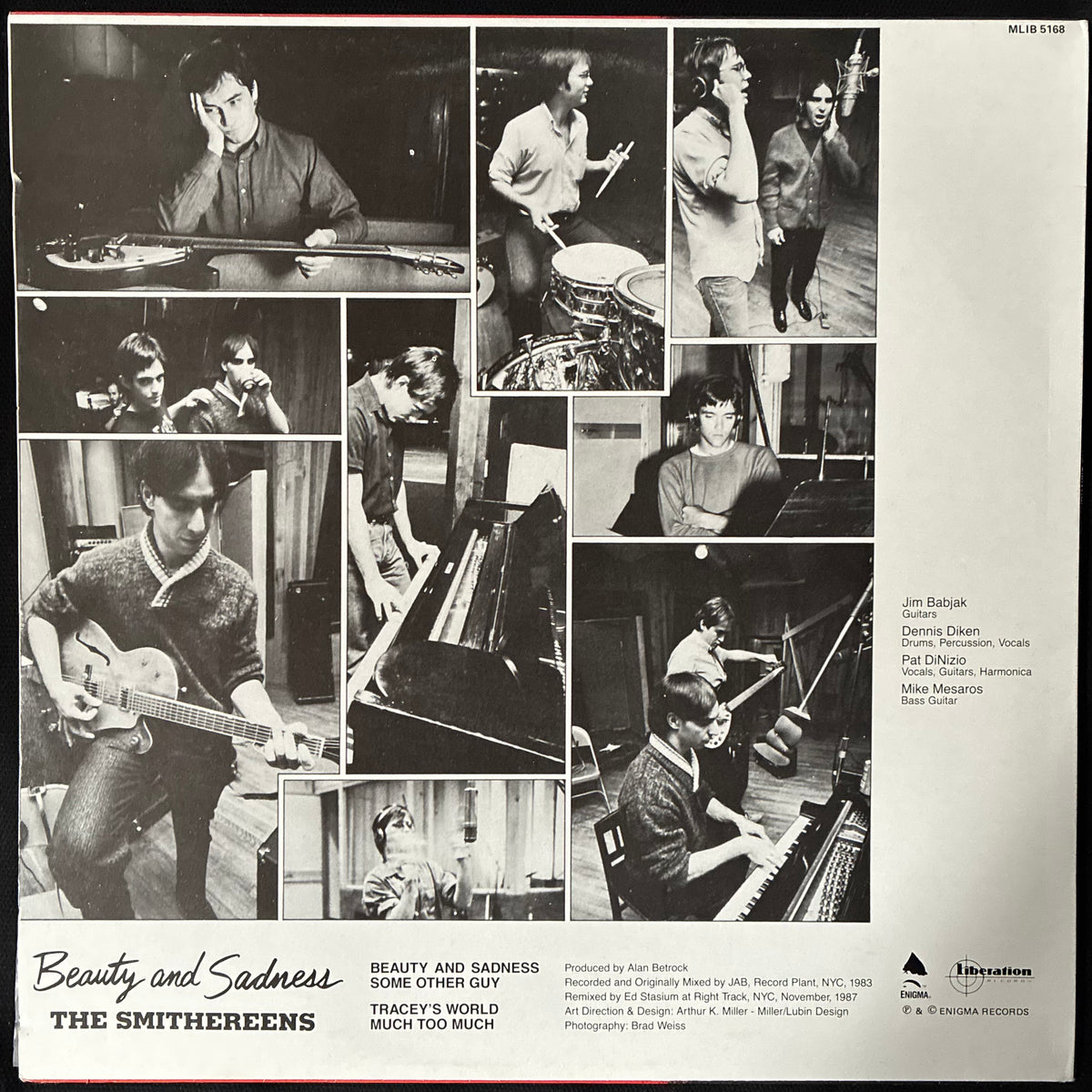 SMITHEREENS - BEAUTY AND SADNESS (12" EP) (USED VINYL 1988 AUS M-/EX)