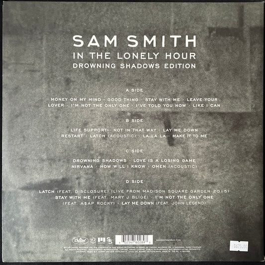 SAM SMITH - IN THE LONELY HOUR : DROWNING SHADOWS EDITION (2LP) (USED VINYL 2015 EU M-/EX+)