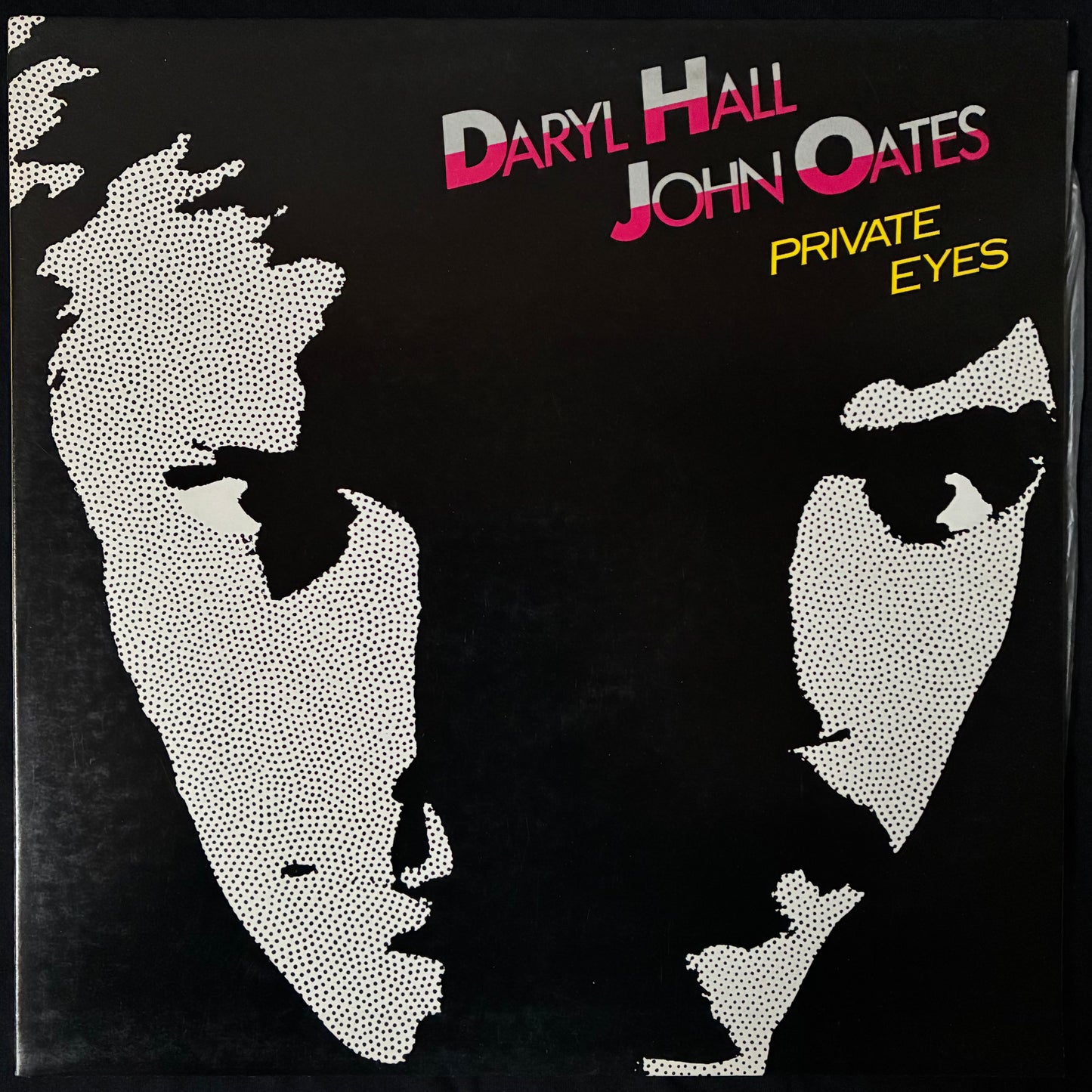 DARYL HALL & JOHN OATES - PRIVATE EYES (USED VINYL 1981 AUS M-/M-)
