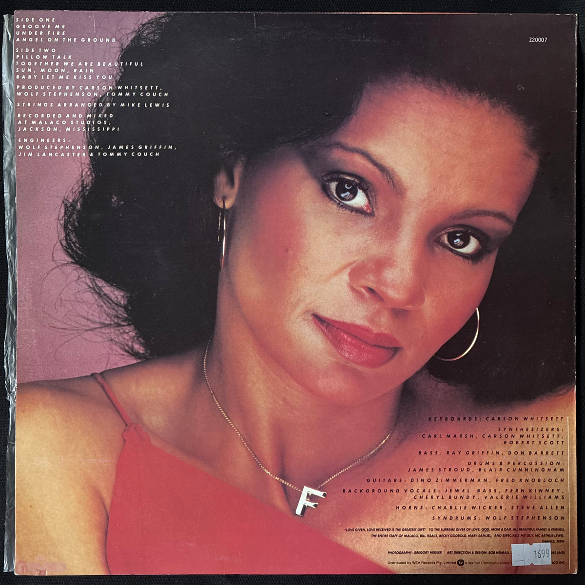 FERN KINNEY - GROOVE ME (USED VINYL 1980 AUS M-/EX+)