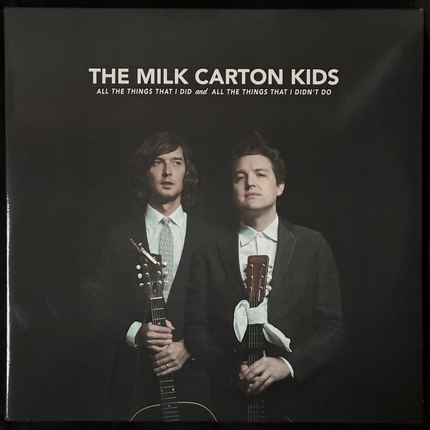 MILK CARTON KIDS - ALL THE THINGS THAT I DID AND ALL THE THINGS I DIDN'T DO (2LP) (CLEAR COLOURED) (USED VINYL 2017 US M-/M-)