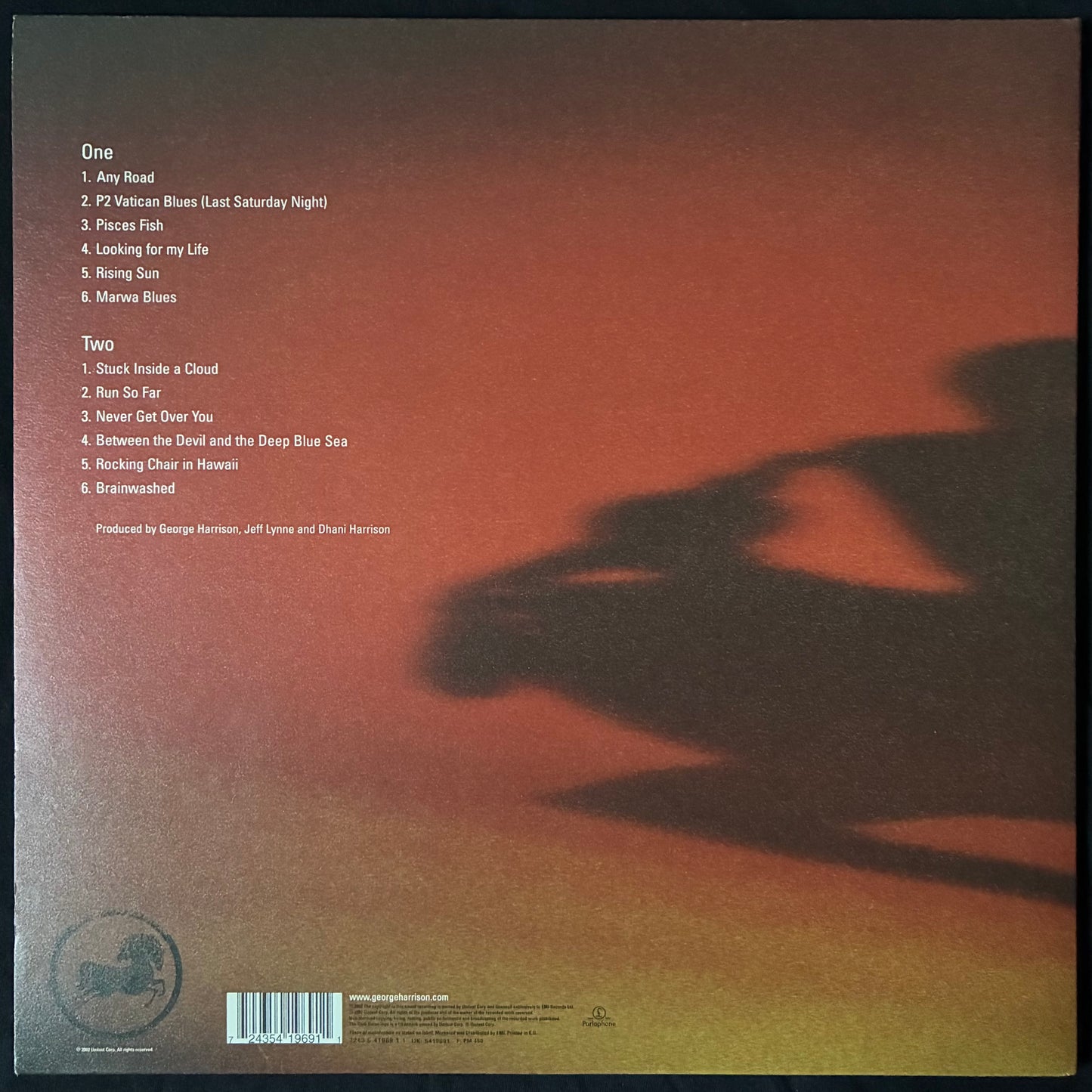 GEORGE HARRISON - BRAINWASHED (FIRST PRESSING) (USED VINYL 2002 EU M-/M-)