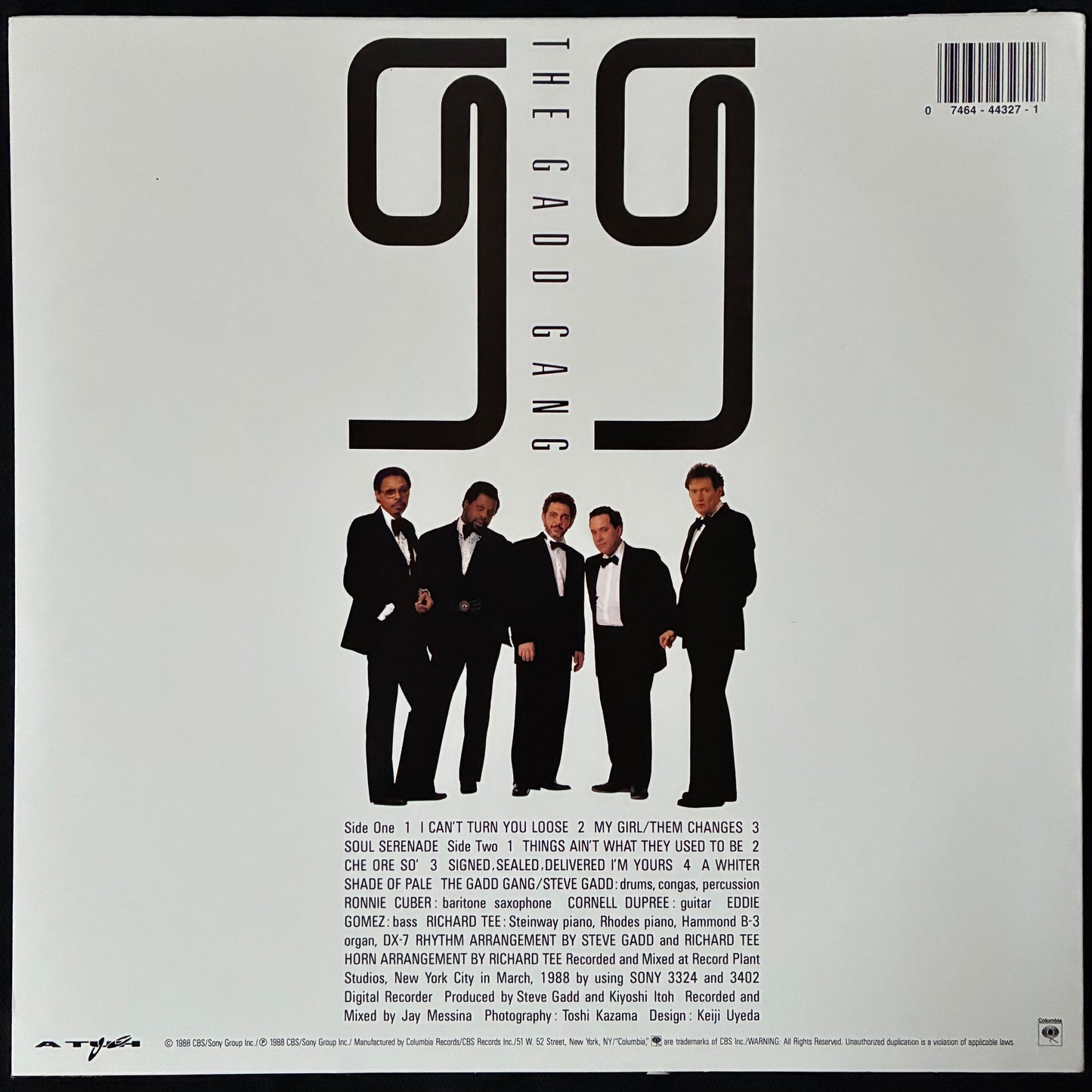 GADD GANG - HERE & NOW (USED VINYL 1988 US M-/M-)