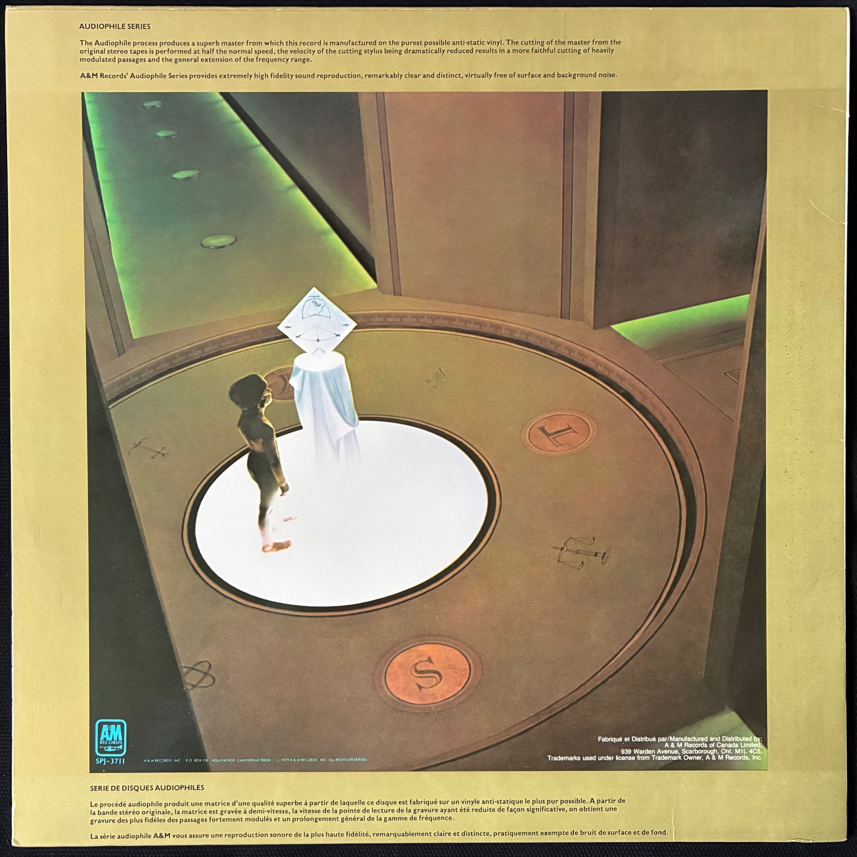 STYX - CORNERSTONE (HALF SPEED MASTERED) (USED VINYL 1979 CANADA M-/M-)