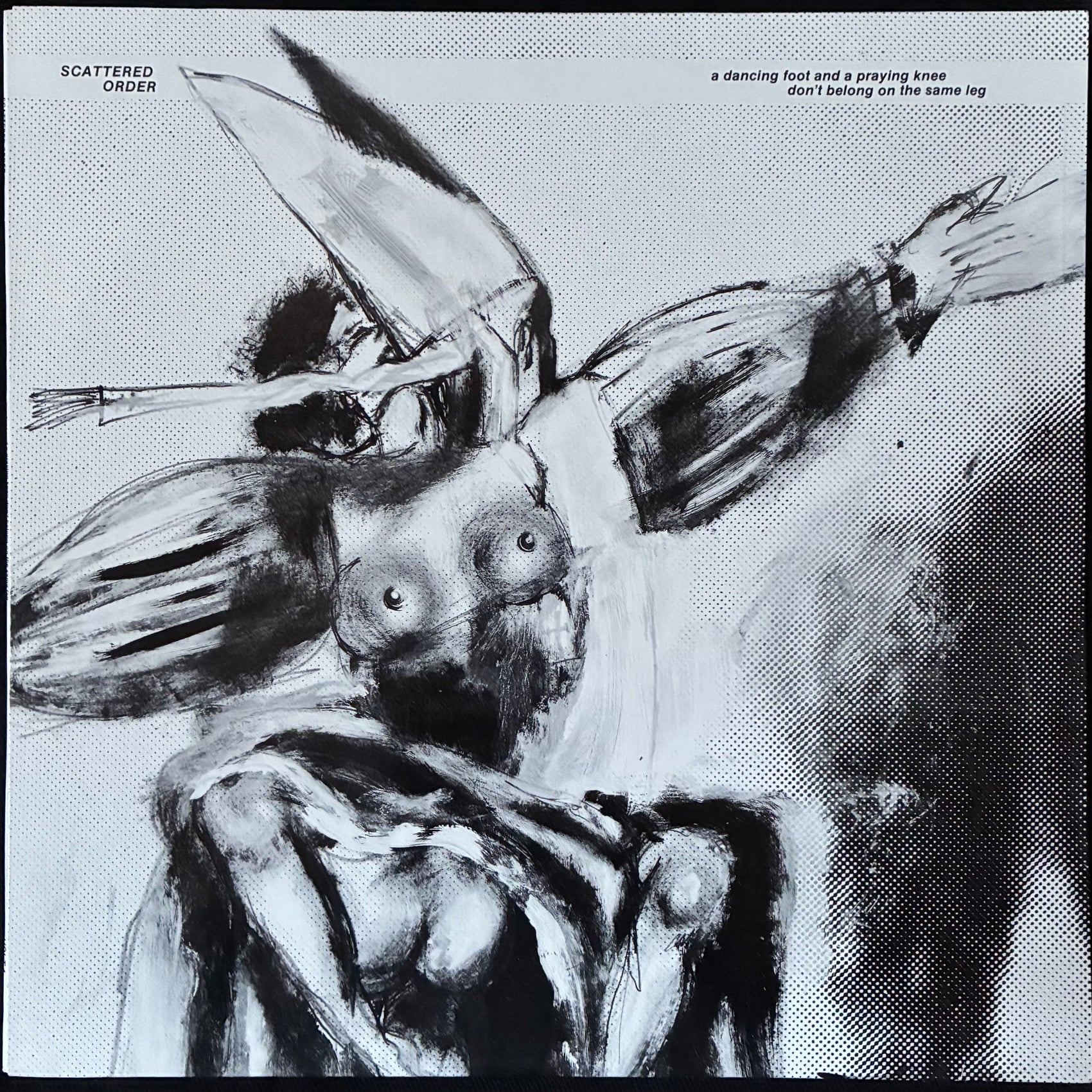 SCATTERED ORDER - A DANCING FOOT AND A PRAYING KNEE DON'T BELONG ON THE SAME LEG (MLP) (USED VINYL 1984 AUS M-/M-)