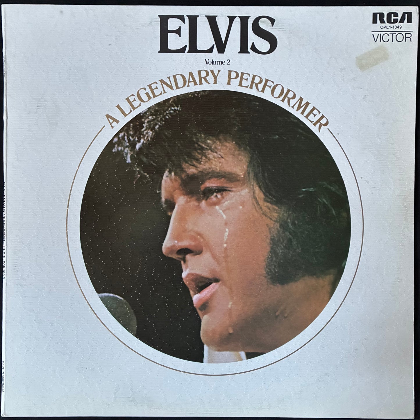 ELVIS PRESLEY - A LEGENDARY PERFORMER : ELVIS, VOLUME 2 (USED VINYL 1976 AUS M-/EX-)