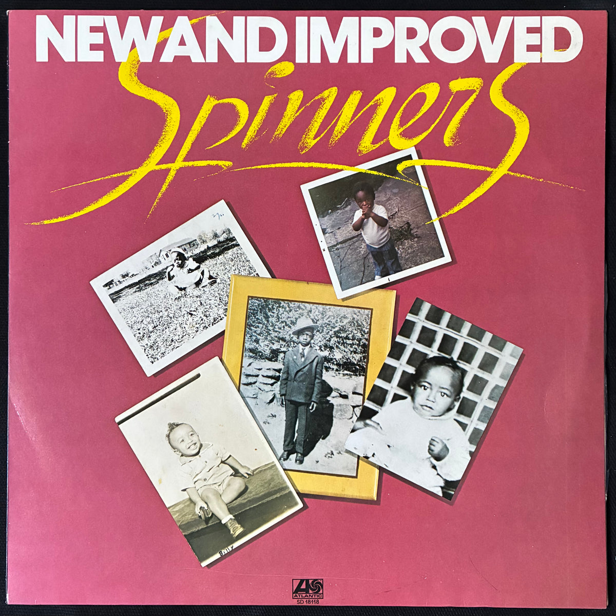 SPINNERS - NEW AND IMPROVED (USED VINYL 1975 AUS M-/M-)