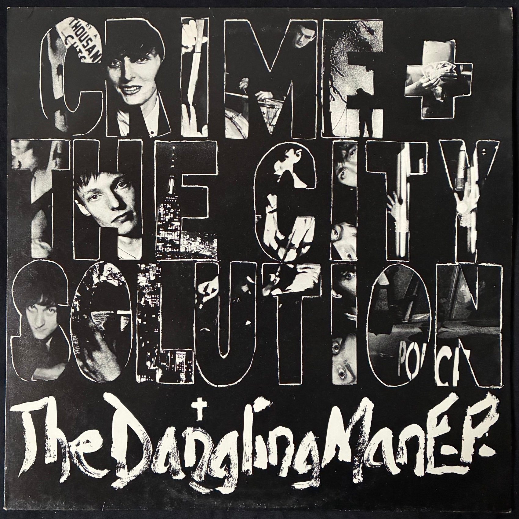 CRIME + THE CITY SOLUTION - THE DANGLING MAN E.P. (12") (USED VINYL 1985 UK M-/M-)