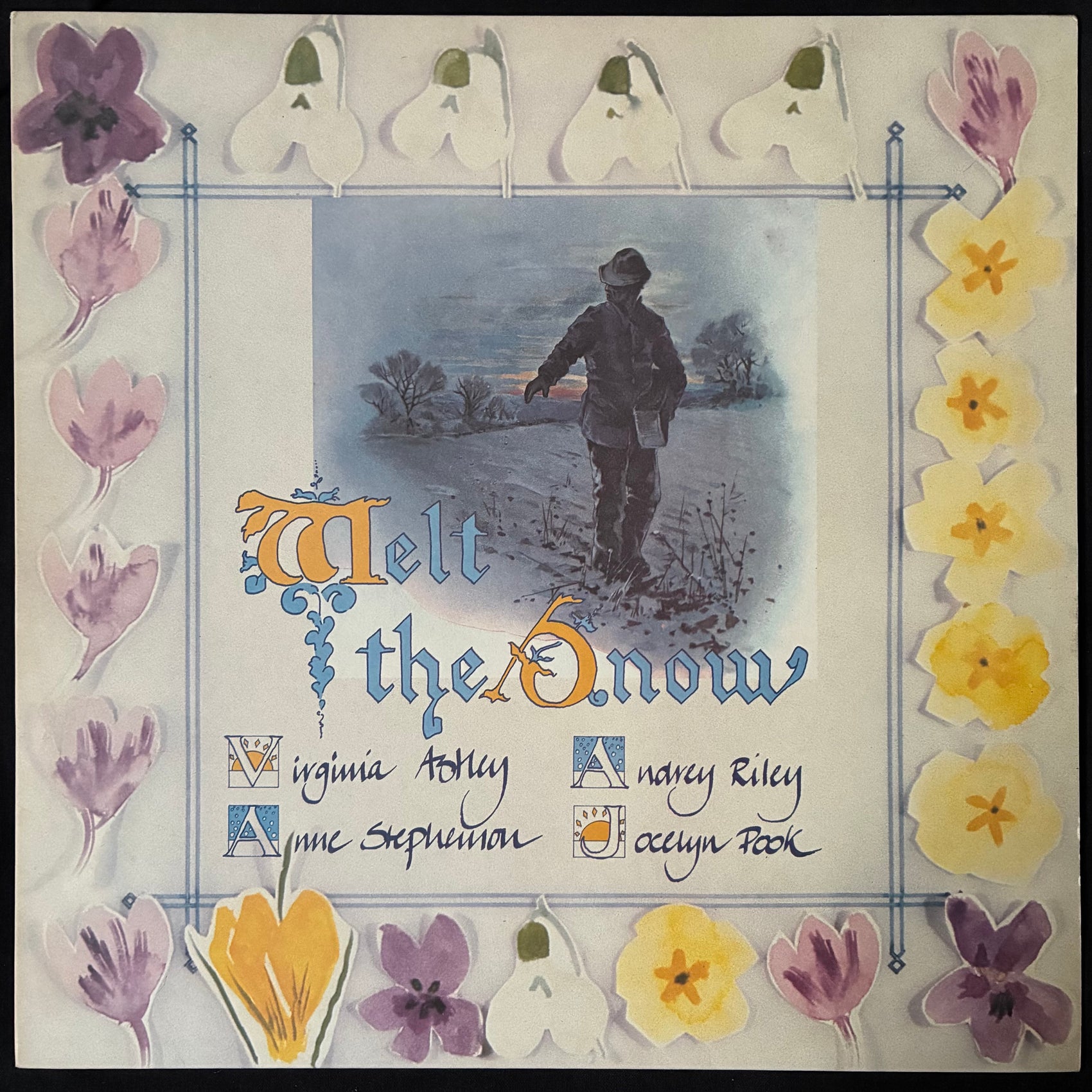 VIRGINIA ASTLEY - MELT THE SNOW (12") (USED VINYL 1985 UK M-/M-)