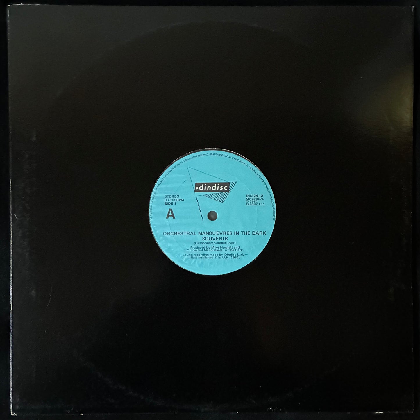 ORCHESTRAL MANOEUVRES IN THE DARK - SOUVENIR (12") (USED VINYL 1981 AUS M-)