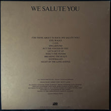 Load image into Gallery viewer, AC/DC - FOR THOSE ABOUT TO ROCK (FIRST PRESSING) (USED VINYL 1981 JAPAN M-/EX+)

