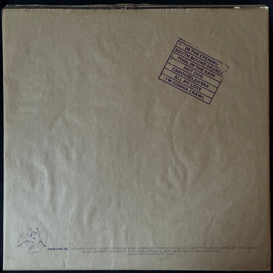 LED ZEPPELIN - IN THROUGH THE OUT DOOR (USED VINYL 1979 JAPAN M-/EX+)