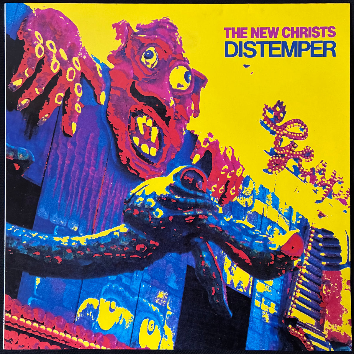 NEW CHRISTS - DISTEMPER (USED VINYL 1989 GERMANY M-/EX+)