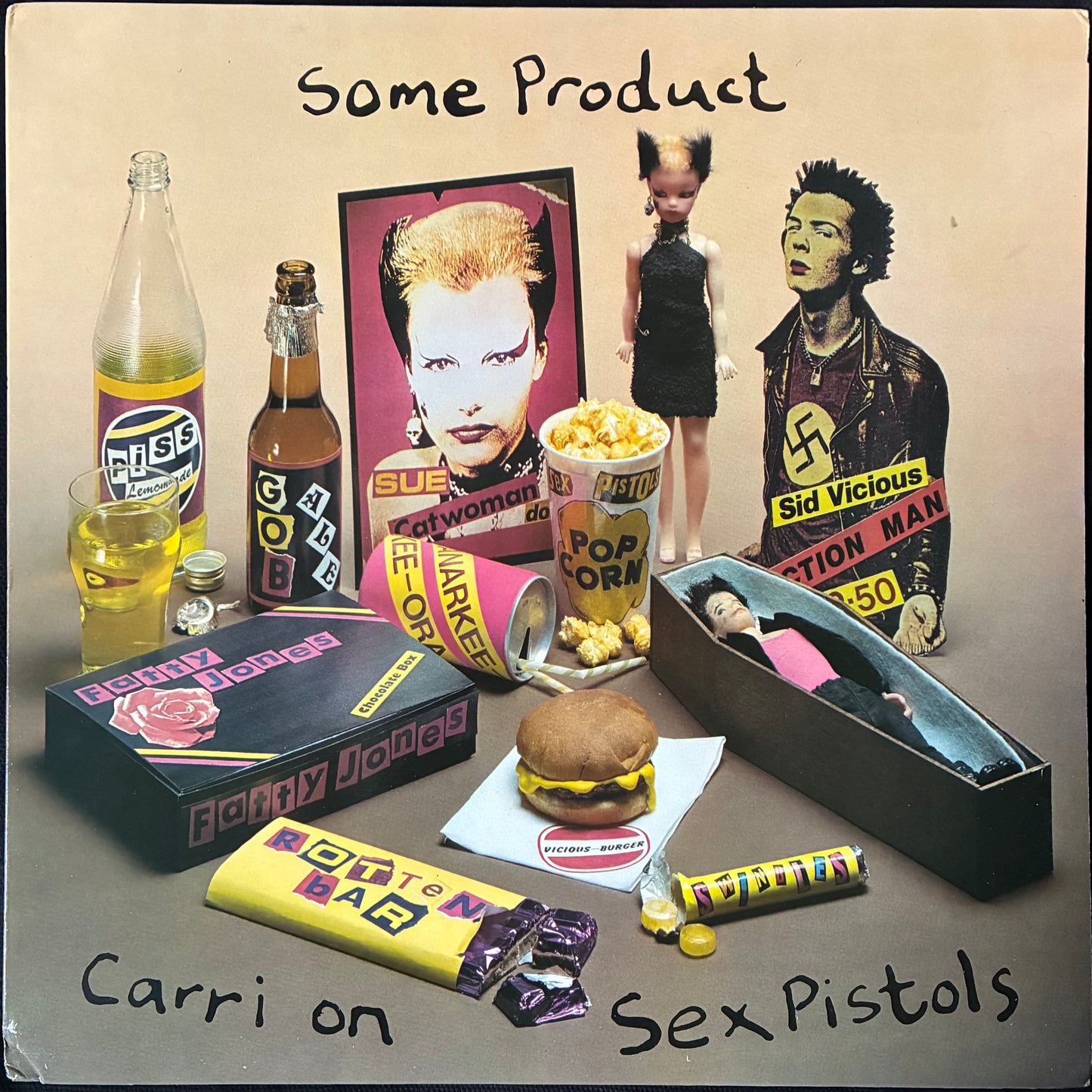 SEX PISTOLS - SOME PRODUCT CARRI ON (USED VINYL 1979 UK M-/EX+)