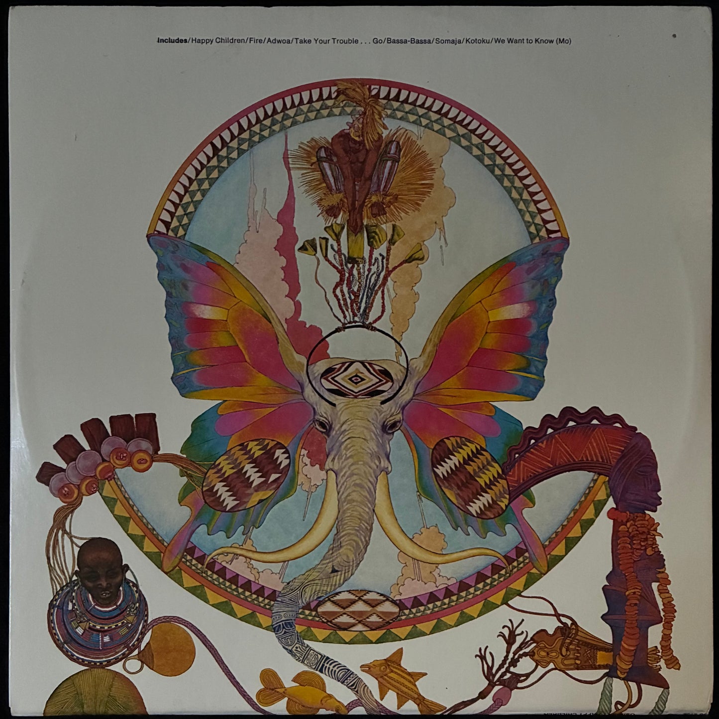 OSIBISA - HAPPY CHILDREN (USED VINYL 1973 AUS EX+/EX+)