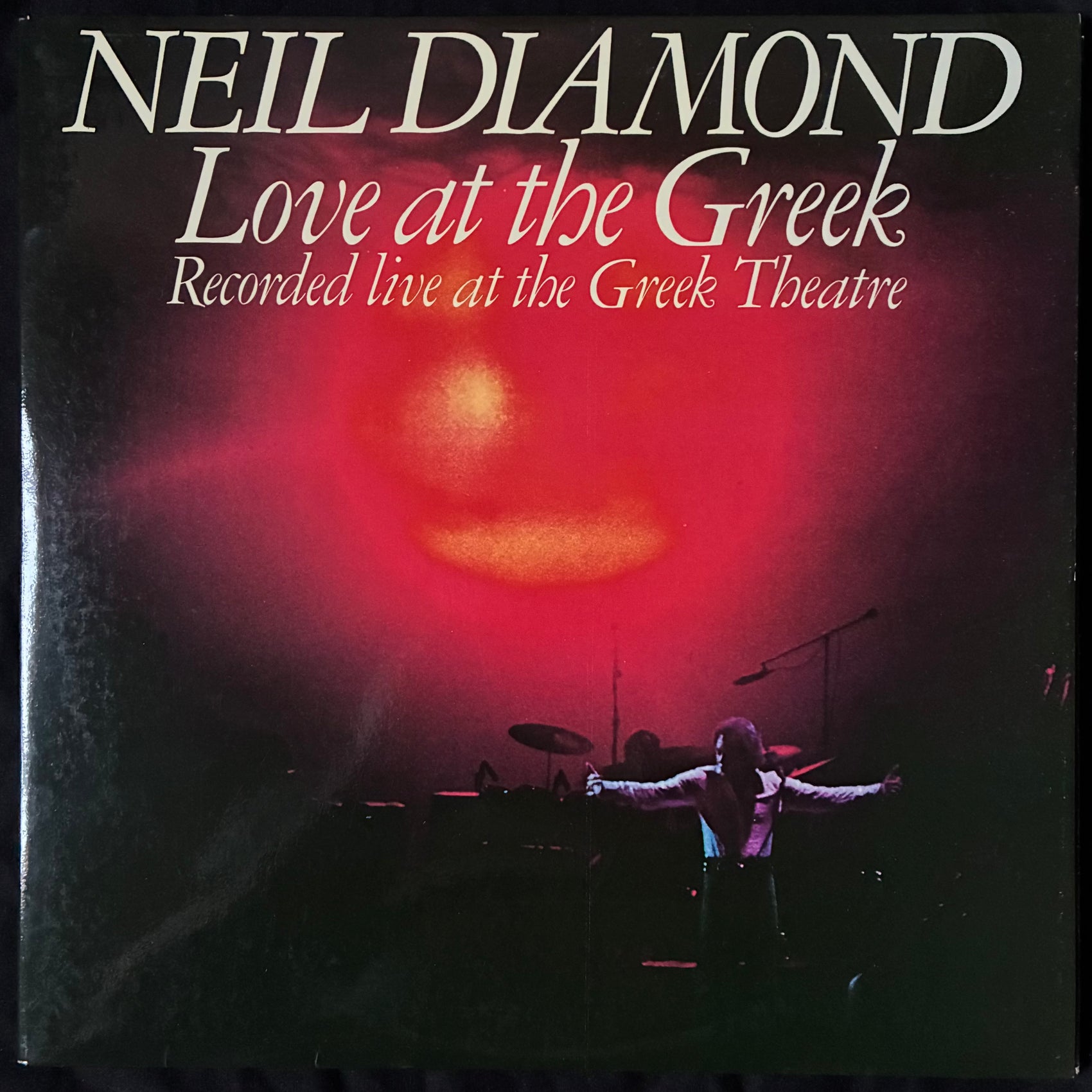 NEIL DIAMOND - LOVE AT THE GREEK (2LP) (USED VINYL 1977 AUS M-/EX+)
