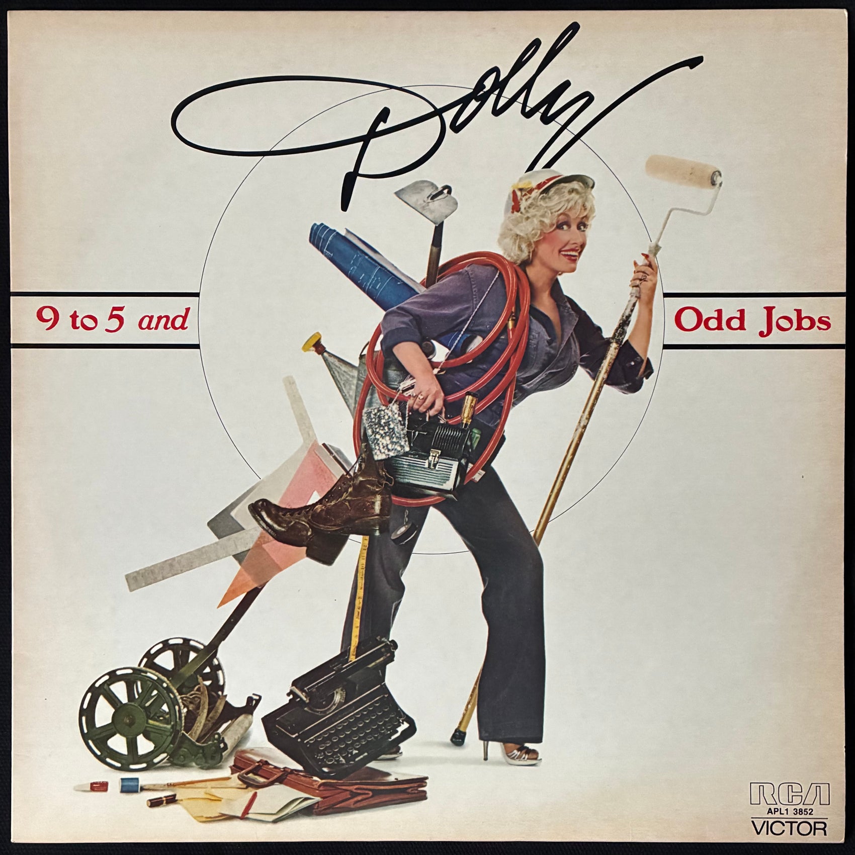 DOLLY PARTON - 9 TO 5 AND ODD JOBS (USED VINYL 1980 AUS M-/EX+)