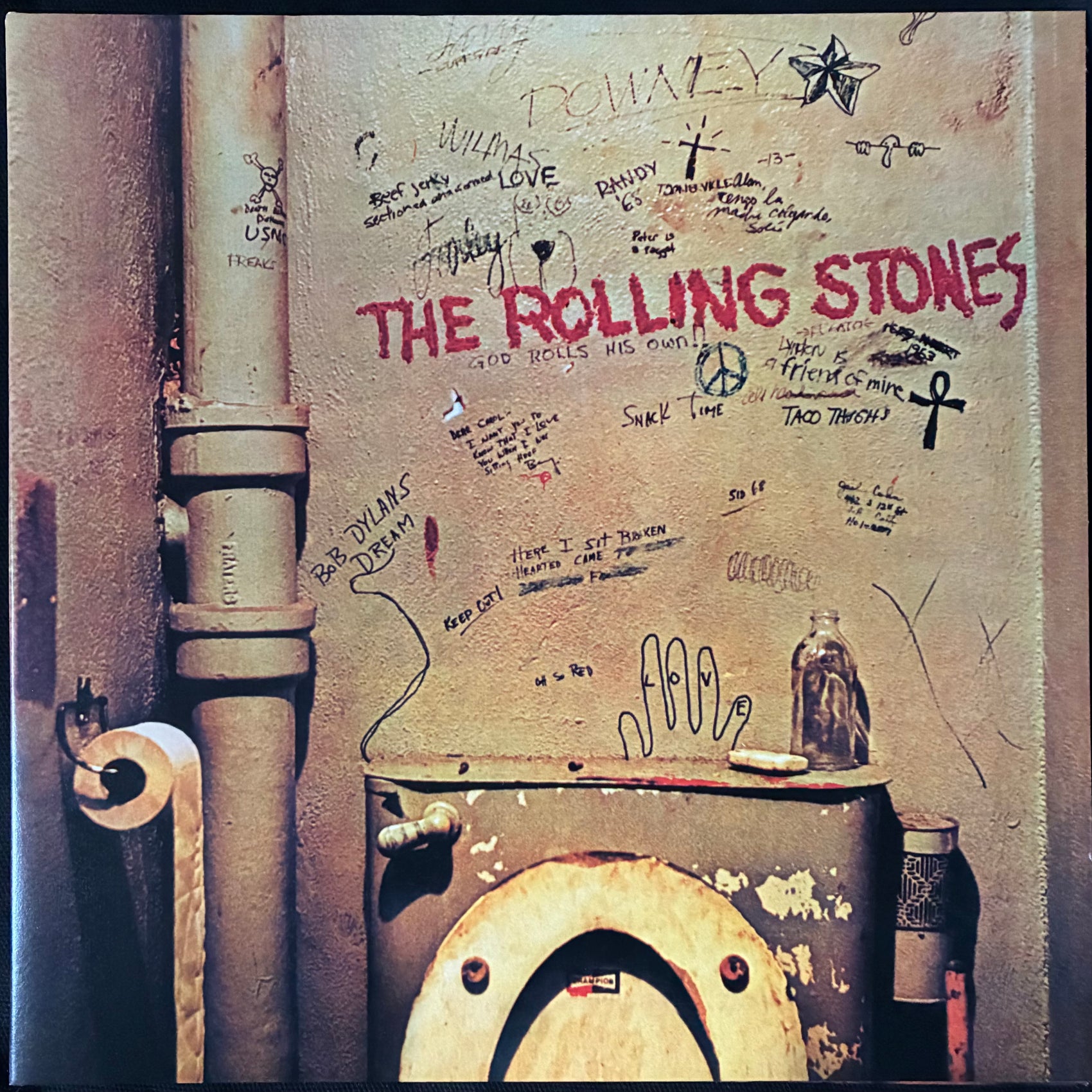 ROLLING STONES - BEGGARS BANQUET (CLEAR COLOURED) (USED VINYL 2013 US M-/M-)