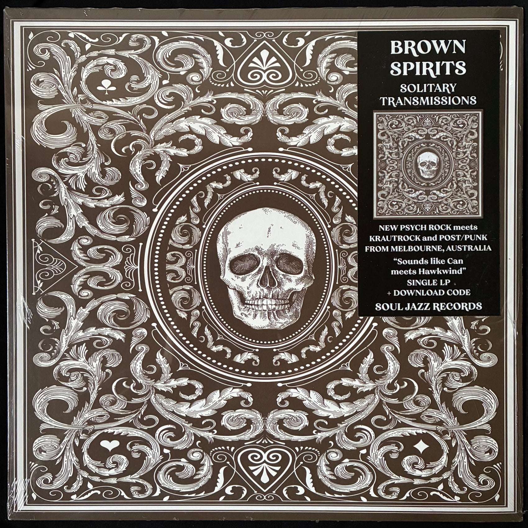 BROWN SPIRITS - SOLITARY TRANSMISSION (USED VINYL 2023 UK M-/M-)