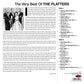 PLATTERS - THE VERY BEST OF THE PLATTERS (180GM) VINYL