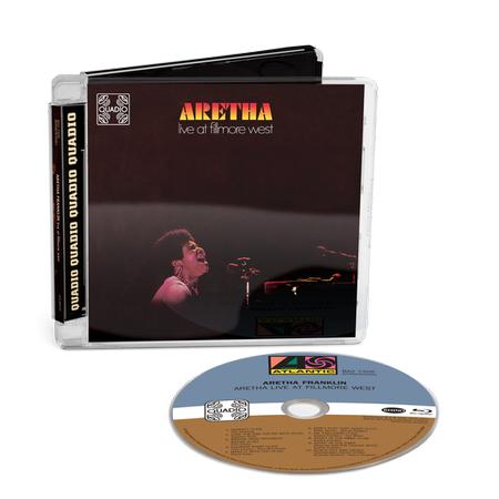 ARETHA FRANKLIN - LIVE AT FILLMORE WEST (QUADIO & STEREO MIXES) BLU RAY AUDIO