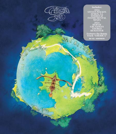 YES - FRAGILE (2024 DOLBY ATMOS & 5.1 MIXES) BLU RAY AUDIO