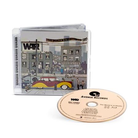WAR - THE WORLD IS A GHETTO (QUADIO & STEREO MIXES) BLU RAY AUDIO