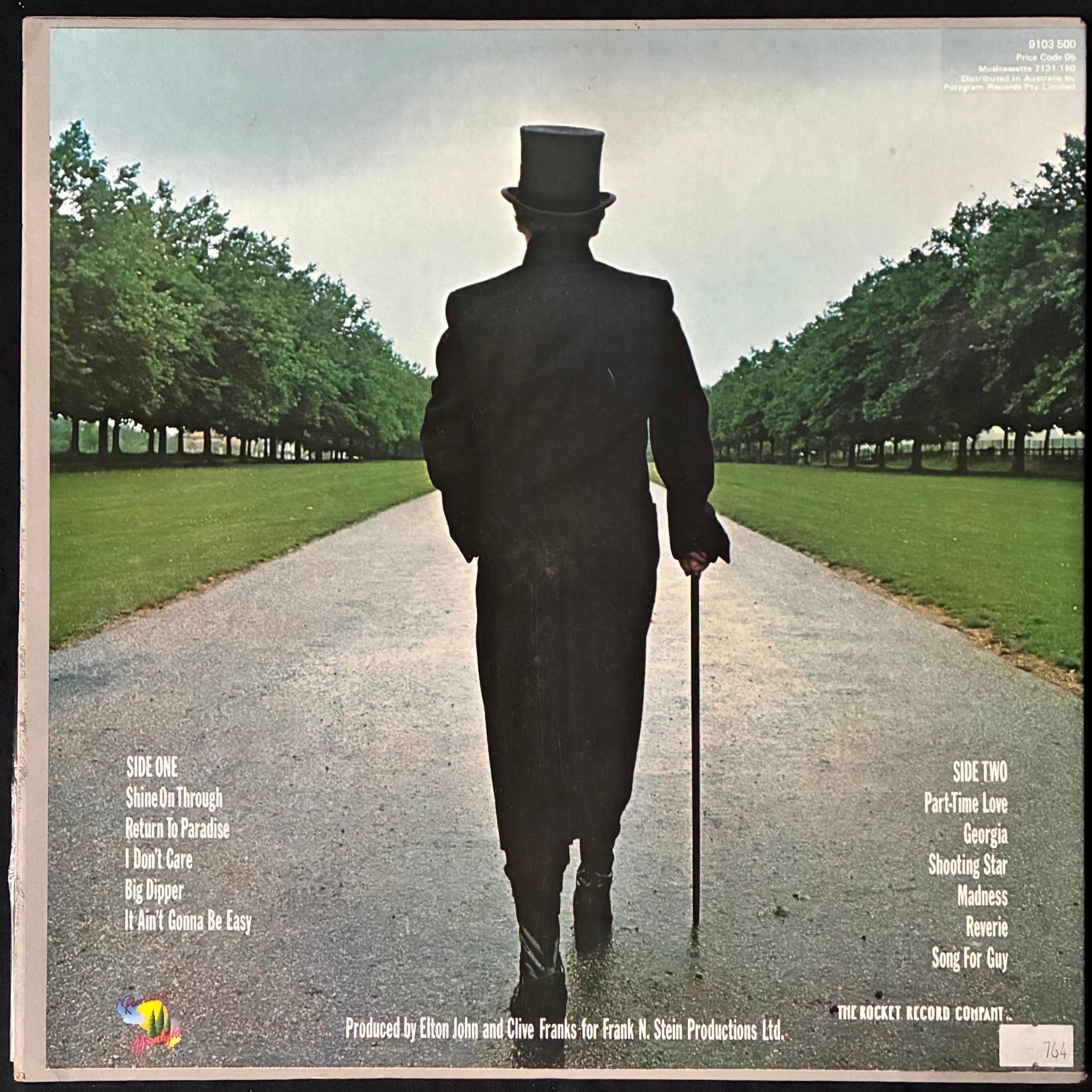 ELTON JOHN - A SINGLE MAN (USED VINYL 1978 AUS M-/EX+)