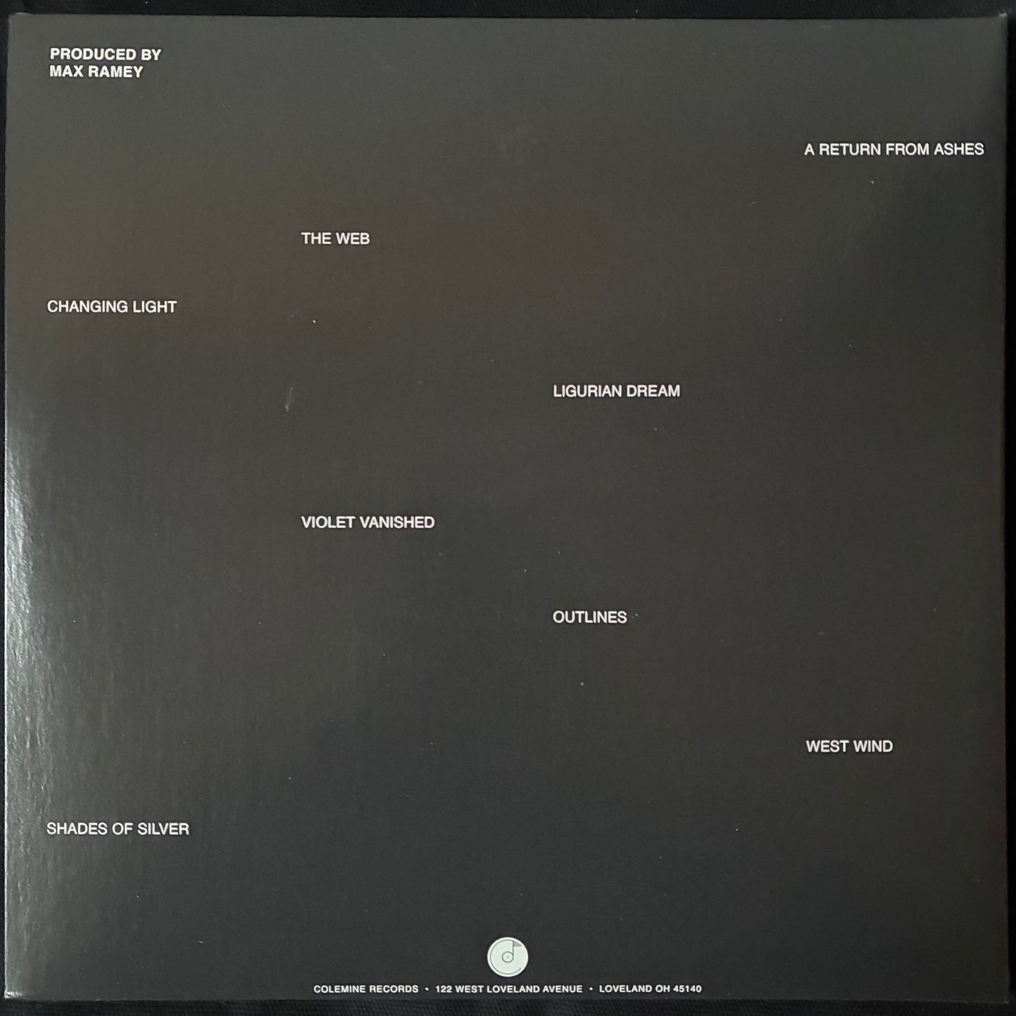 IRONSIDES - CHANGING LIGHT (CLEAR/BLACK SMOKE COLOURED) (USED VINYL 2023 US M-/M-)