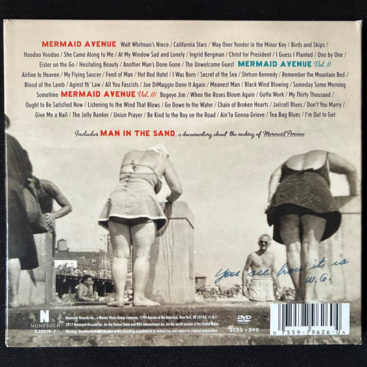 BILLY BRAGG & WILCO - MERMAID AVENUE : THE COMPLETE SESSIONS (3CD+DVD) (USED CD 2012 US M-/EX+)