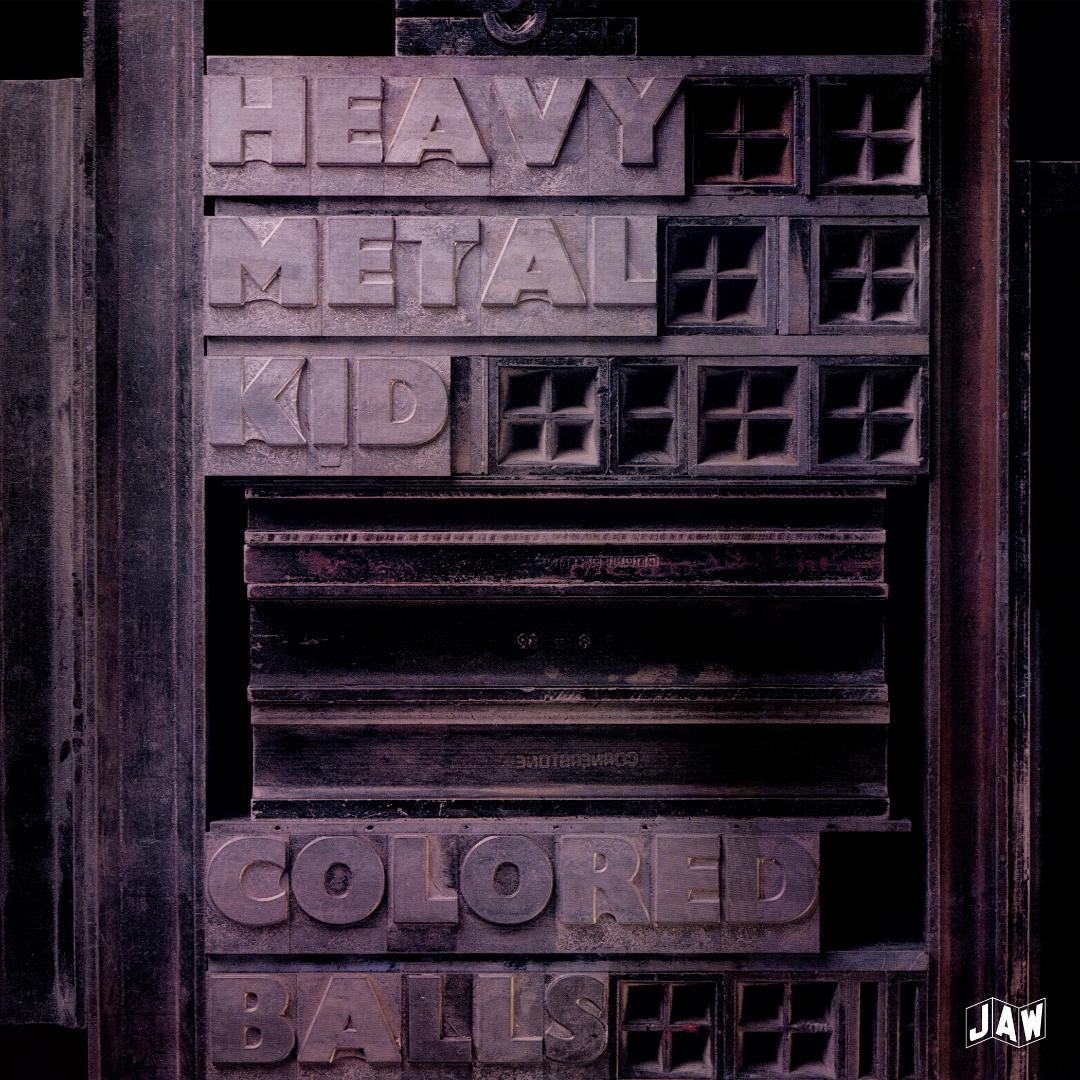 COLOURED BALLS - HEAVY METAL KID VINYL