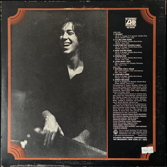 BOZ SCAGGS - BOZ SCAGGS (USED VINYL 1974 US M-/EX+)