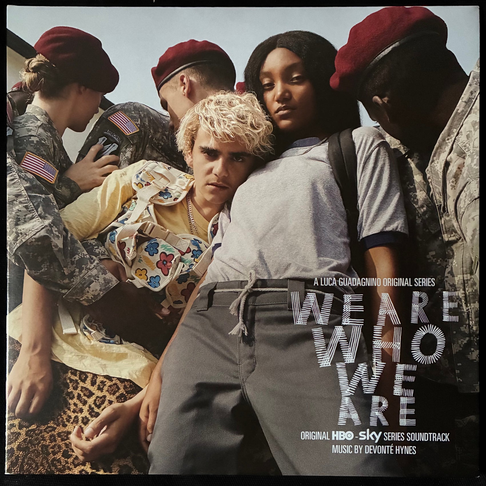 VARIOUS ARTISTS - WE ARE WHO WE ARE OST (2LP) (GREY/BLACK SPLATTER) (USED VINYL M-/M-)