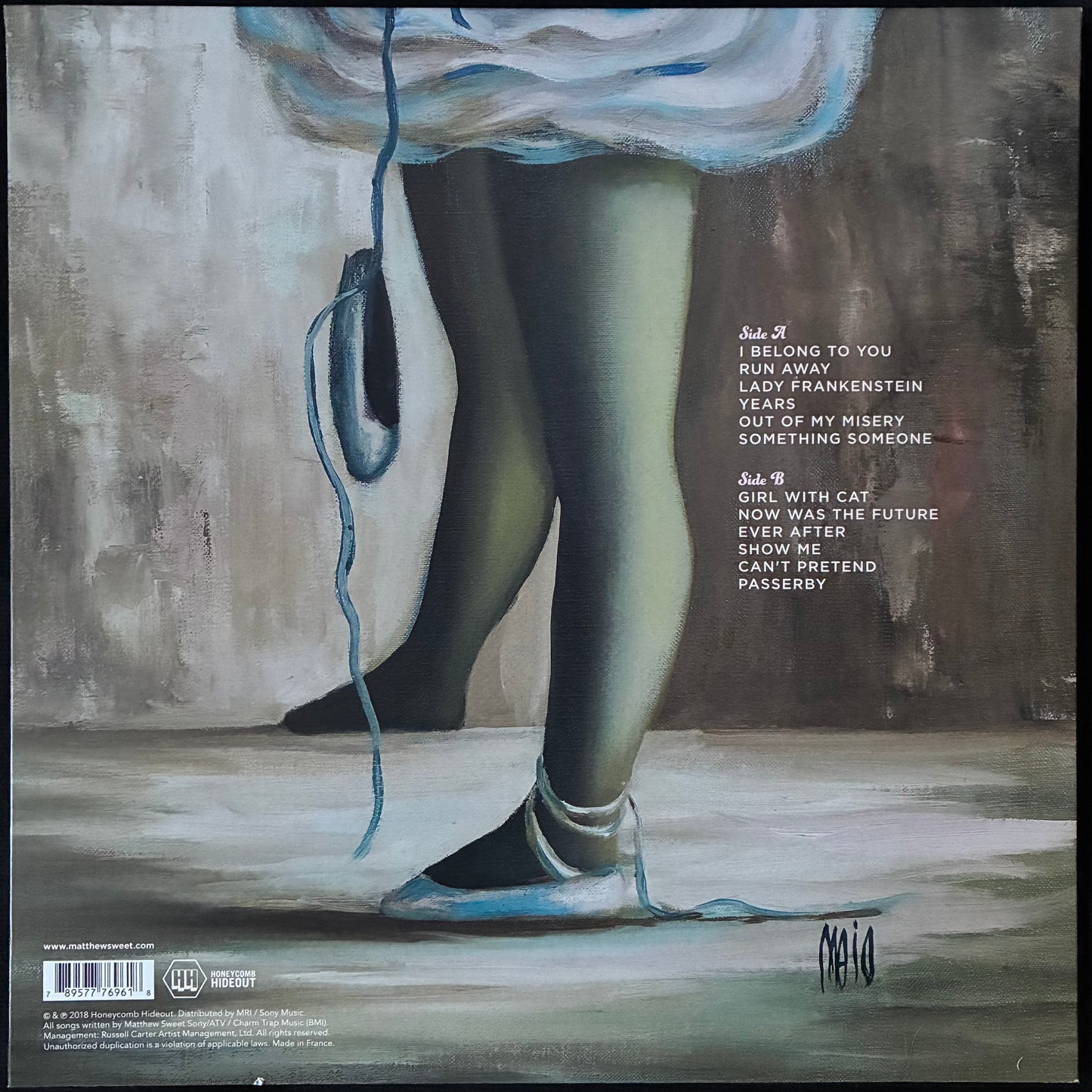 MATTHEW SWEET - TOMORROW'S DAUGHTER (180GM) (USED VINYL 2018 EU M-/M-)
