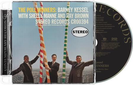 BARNEY KESSEL, RAY BROWN & SHELLY MANNE - THE POLL WINNERS (CRAFT RECORDINGS) HYBRID SACD