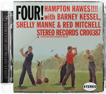 HAMPTON HAWES - FOUR! WITH BERNEY KESSEL, SHELLY MANNE & RED MITCHELL (CRAFT RECORDINGS) HYBRID SACD