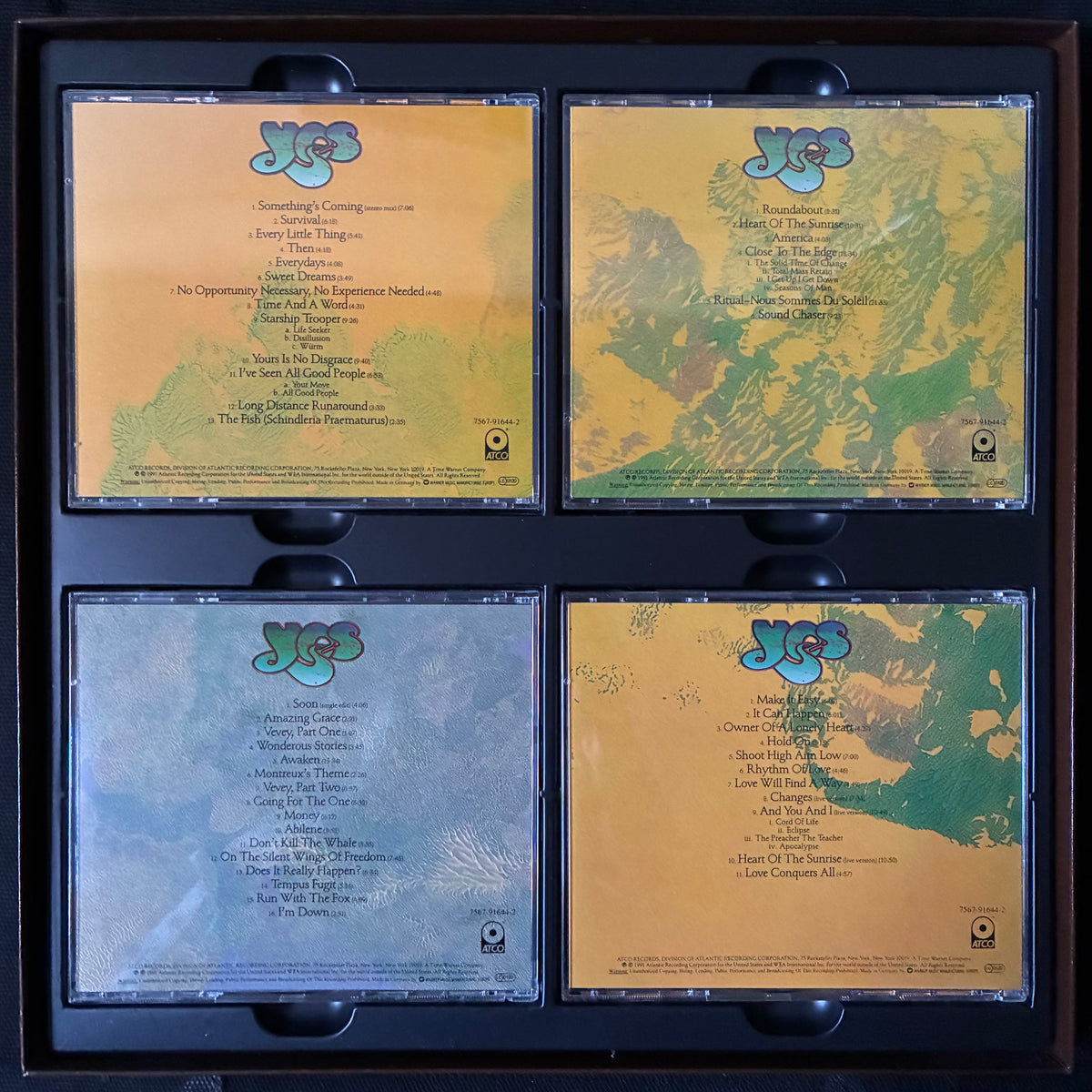 YES - YES YEARS (4CD BOX SET) (USED CD 1991 EU M-/M-)