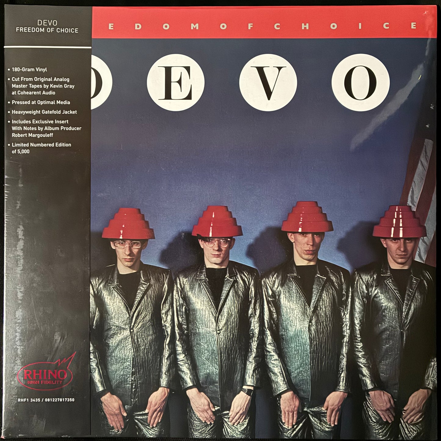 DEVO - FREEDOM OF CHOICE (RHINO HIGH FIDELITY) VINYL