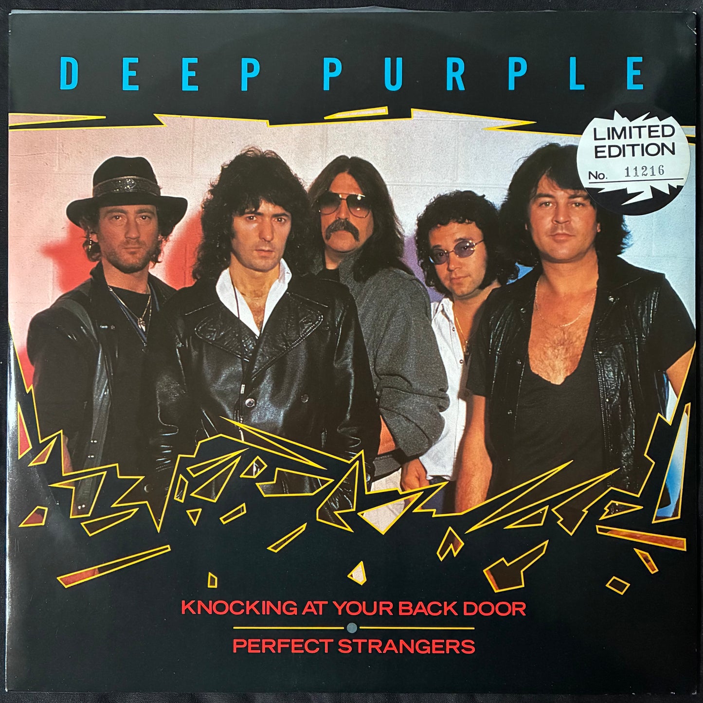 DEEP PURPLE - KNOCKING AT YOUR BACK DOOR (12") (USED VINYL 1985 UK M-/M-)